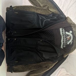 Marco Pierguidi Leather Jacket